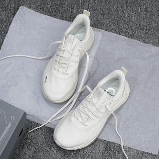 软底潮流软弹跑步鞋 李宁SOFT 新款 女2025秋季 AGLV010 COOL2运动鞋