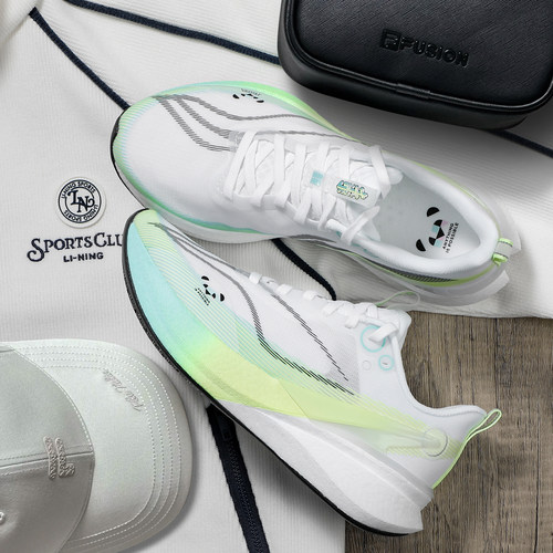 李宁赤兔8PRO轻量高回弹竞速训练跑鞋女2025秋冬新款青少年跑步鞋