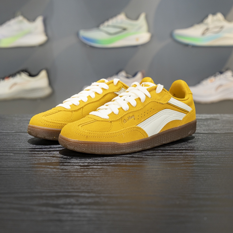 李宁和光女款舒适软弹板鞋经典休闲鞋2025冬季新款百搭软底运动鞋