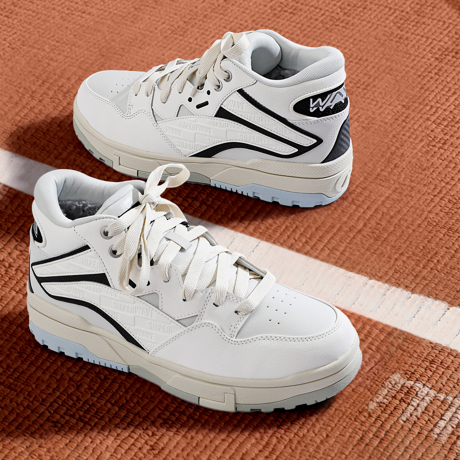 李宁加绒保暖回弹中帮经典休闲鞋男女款2025冬季新款运动棉鞋板鞋