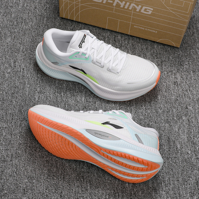 李宁跑步鞋越影4男鞋2025秋季新款软底网面透气减震运动鞋ARHV001