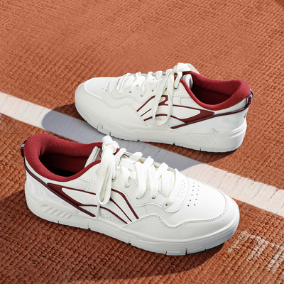 李宁COMMON 80S板鞋男款2026春季新款男士休闲鞋运动鞋厚底小白鞋
