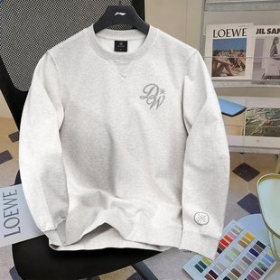 李宁韦德卫衣男款2026春季新款男士运动跑步宽松保暖青少年套头衫