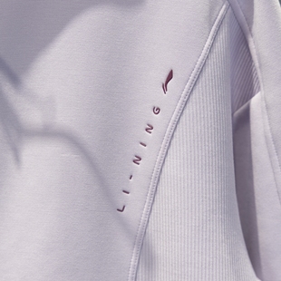 连帽长袖 李宁健身卫衣女款 宽松百搭开衫 新款 外套AWDV066 2025春季