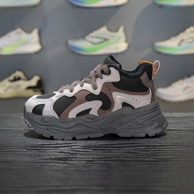 李宁加绒保暖中帮经典休闲鞋女款2025冬季新款防风百搭运动鞋棉鞋