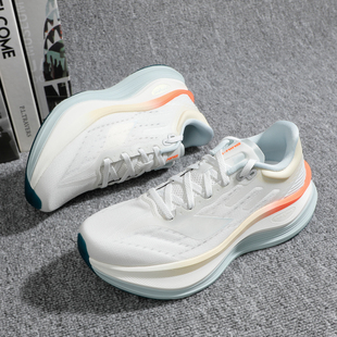 李宁越影5PRO跑步鞋女款2025秋季新款网面透气耐磨防滑专业运动鞋