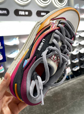 李宁男士板鞋2024夏季新款001 BTC舒适减震复古经典休闲鞋AGCU053