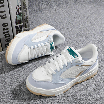 李宁运动潮流系列经典休闲鞋女款2025冬季新款防滑百搭运动鞋板鞋