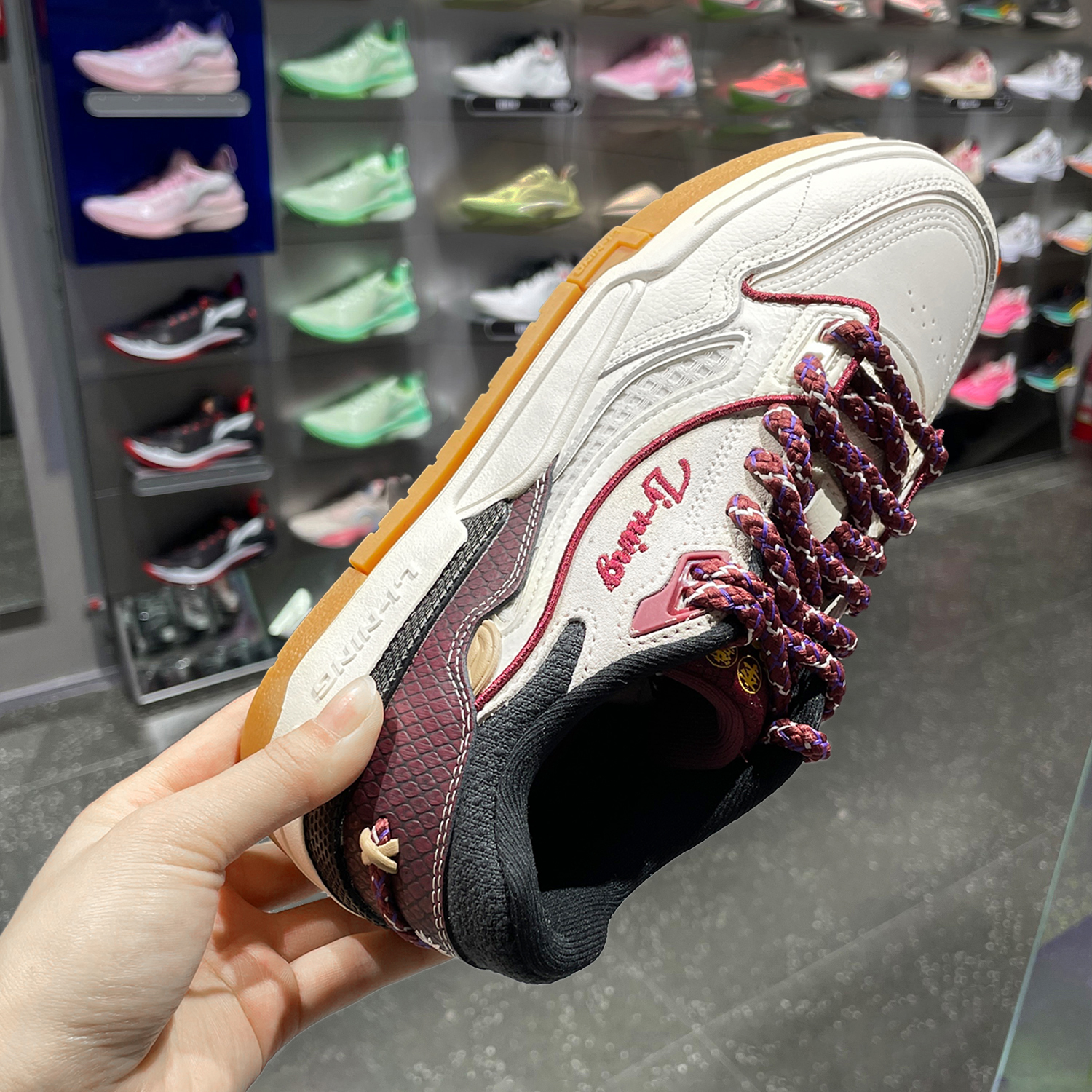 李宁男鞋板鞋2024秋季新