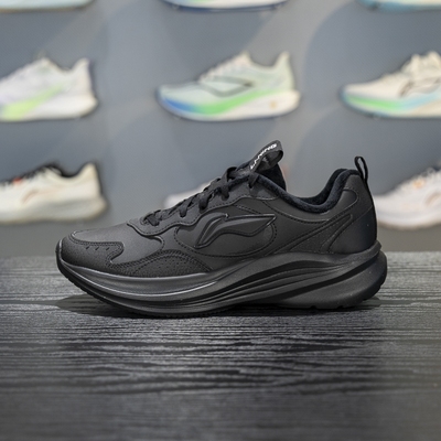 李宁跑步系列休闲慢跑鞋男款2025冬季新款软底轻便百搭舒适运动鞋