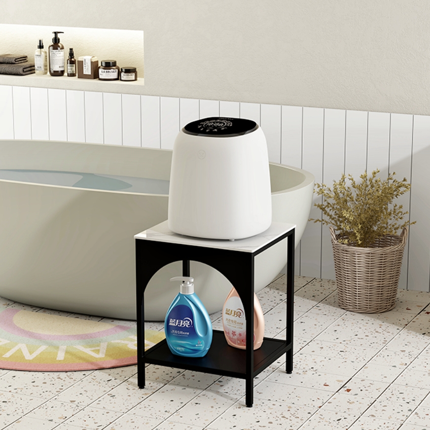 可调防滑岩板洗衣机增高置物架