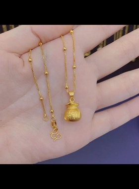 网红款时尚幸运福袋项链可爱钱袋女款ins送女友送妈妈