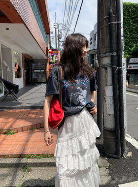 Tetu STUDIO 2024SS“音乐节限定”街头嬉皮洗水做旧宽松大T恤