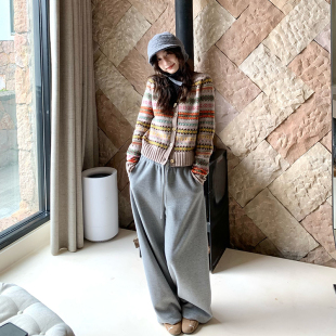 垂感休闲阔腿弯刀裤 Tetu 高克重桑蚕丝羊毛 2025SS STUDIO