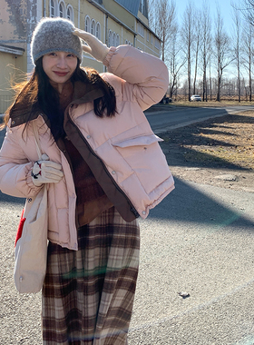 Tetu STUDIO 2024FW 95白鸭绒轻暖高克重羊羔毛羽绒服外套