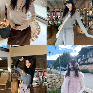 进口stoll康赛妮48支2股精纺全羊绒打底 2025SS Tetu STUDIO