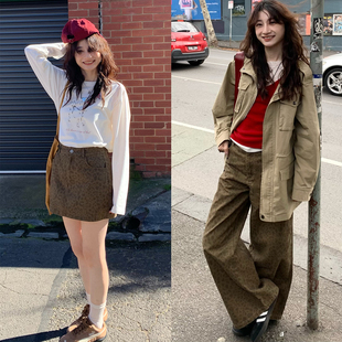 定制豹纹系列 2025SS 咖色豹纹牛仔单品 STUDIO Tetu