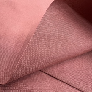 柔软有型服装 浅橘粉 手工面料 布头3米 防水羽绒服风衣布料