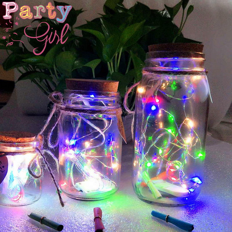 星星瓶 led灯许愿瓶幸运星玻璃木塞瓶创意胶囊礼品手工千纸鹤成品