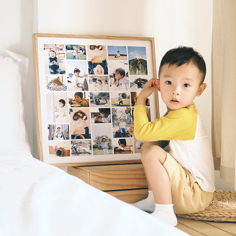 照片组合满月礼物表白相框
