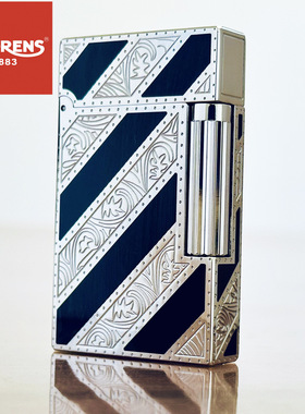 品牌源自瑞士THORENS托伦斯朗声打火机黄铜精雕钢响机树脂面高端