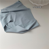 女夏日蜜桃臀纯色无痕三角中腰 裸感冰丝速干内裤 不夹屁屁 快乐