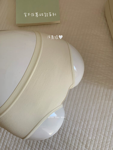 浅青提色～穿不厌的基础款 盐系低饱和 A类抑菌棉质内裤女中腰