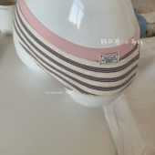 包臀拼色边边三角女透气 A类抑菌高含棉内裤 韩风小布标 加长裆部