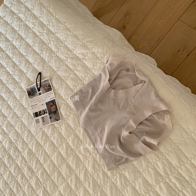 软软无缝内裤～中腰莫代尔三角  中腰高弹包臀女三角 纯色基础