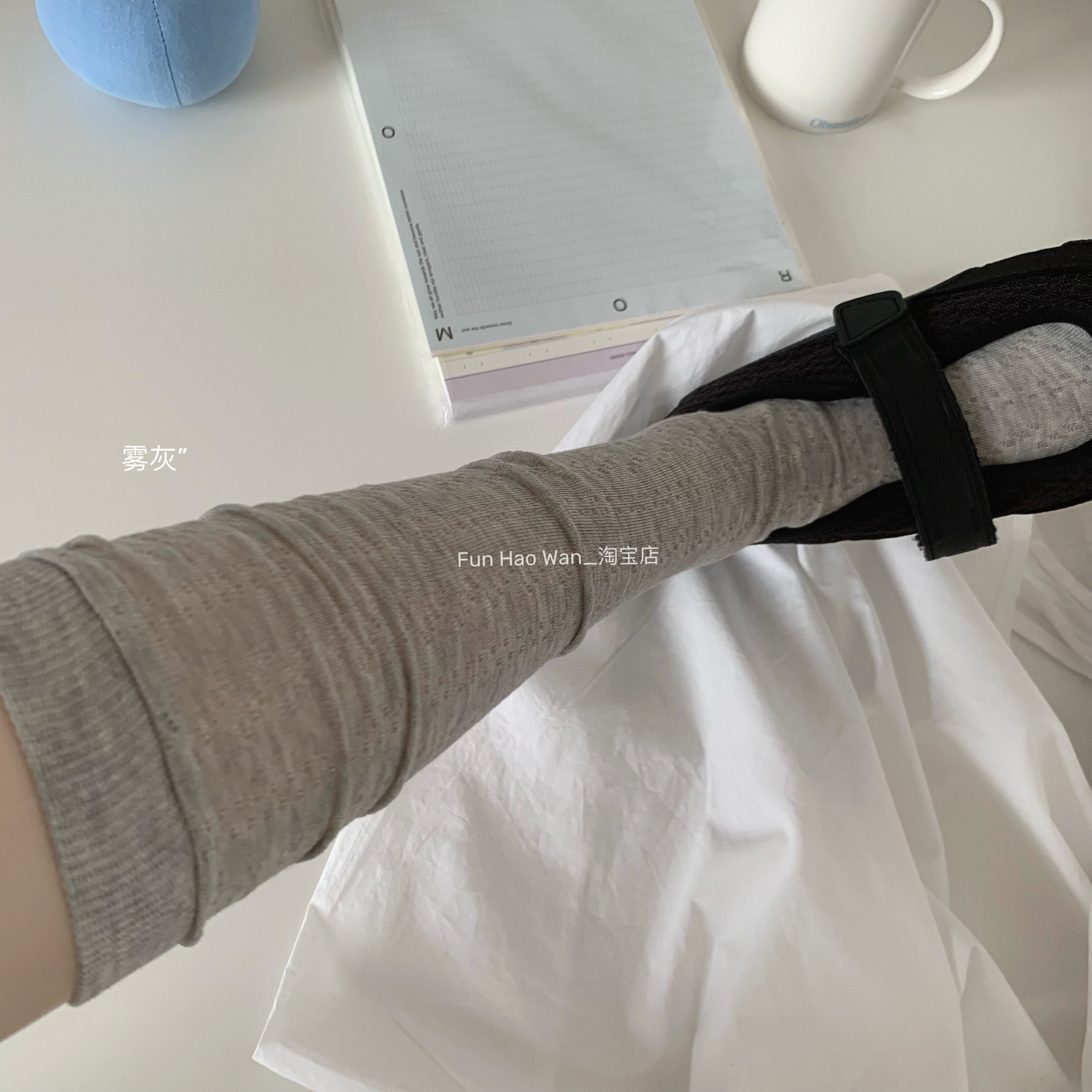 韩风感：无骨袜头 网眼小腿袜 透气竹纤维材质 女袜可堆堆 薄款夏