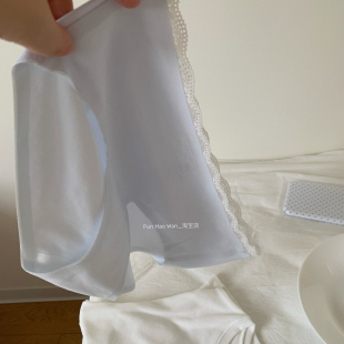 女 低饱和色抑菌包臀无痕棉质内裤 中腰高含棉 加长裆部 温柔甜甜