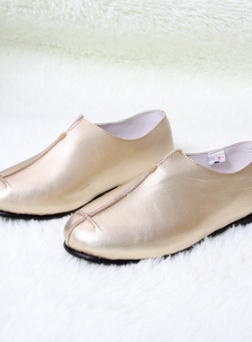 内联升男鞋春秋单鞋手工缝制老北京布鞋皮便镶芯大秦7116/7257A