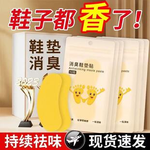 【冲量福利】鞋袜除臭贴脚臭神器防臭香薰去异味杀菌吸汗鞋垫通用