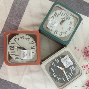 正品 日本SEIKO精工静音闹钟学生儿童床头卧室夜灯贪睡夜光QHK048