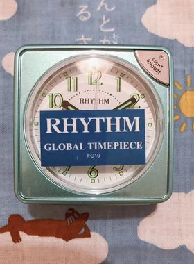 特价！正品日本RHYTHM丽声闹钟卧室学生儿童床头迷你CRE210/211