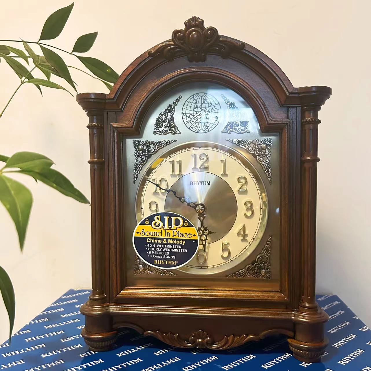 正品rhyth日本丽声别墅高档座钟