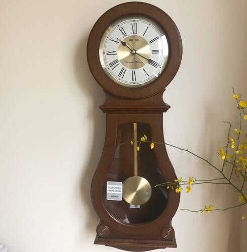 seiko正品精工豪华欧式风钟表