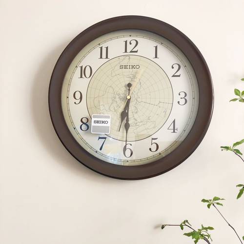 SEIKO日本精工地图挂钟