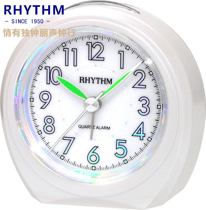 GENUINE JAPANESE LISHENG ALARM CLOCK SUPER SILENT SNOOZE NIGHT LIGHT STUDENT BEDROOM STUDY ROOM CHILDREN CRE815