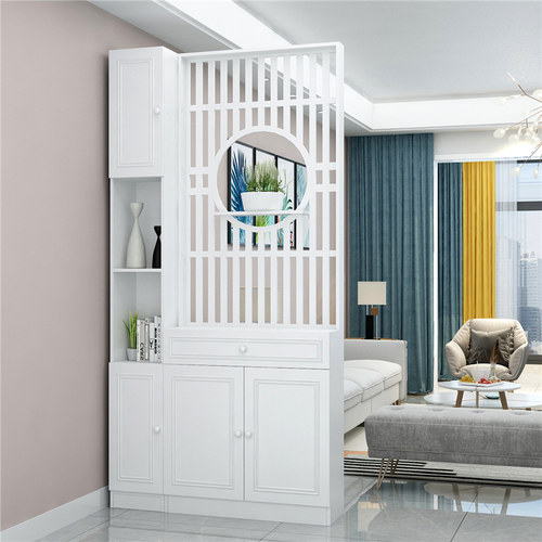 隔断客厅现代简约镂空雕玄关柜