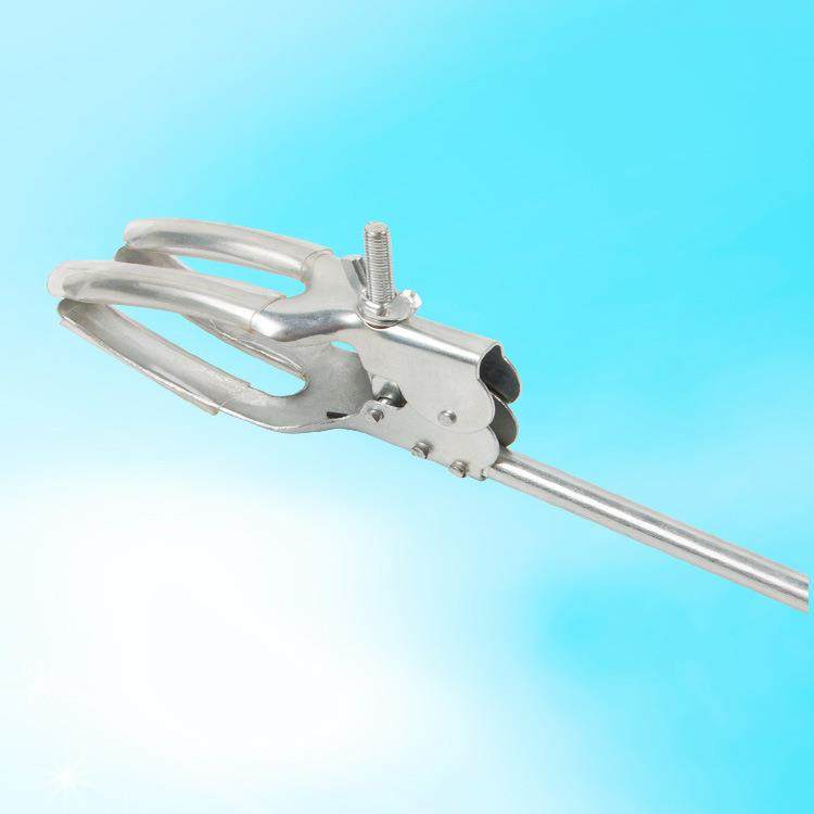万用四爪夹 实验室四爪试管 不锈钢电动搅拌器实验器皿四爪夹