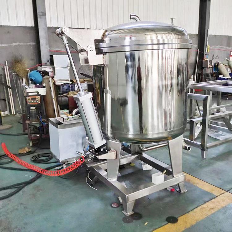 罐头真空预抽设备 果脯加工前期处理设备 真空负压蜜饯水果浸糖机