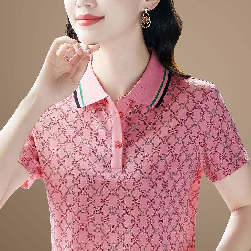 气短袖恤女新款爆款时尚洋韩领版独慵懒风899264特绝美小上衣