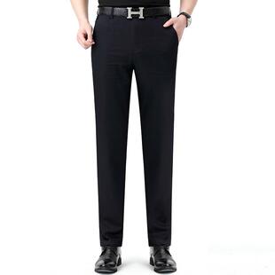 微薄款 男时尚 韩版 长5501 子中青弹年士舒适商休务 春夏季 MB裤 新款