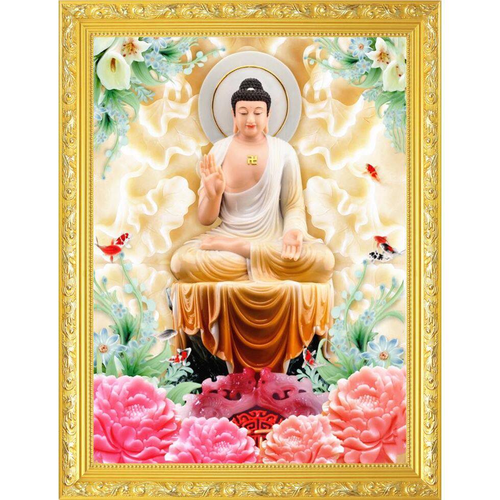 大小款 大日如来佛 如来佛祖 画像佛像画像挂像挂画贴画 可带木框