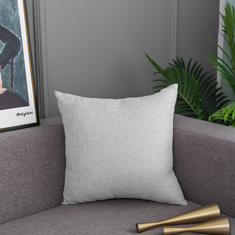 忆屿可拆洗靠垫抱枕方形45x45客厅沙发靠枕套不含芯汽车护腰小i.