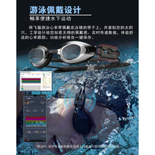 fitmao飞猫游泳心率监测智能手环心率表心率系统投屏体育健身瑜伽
