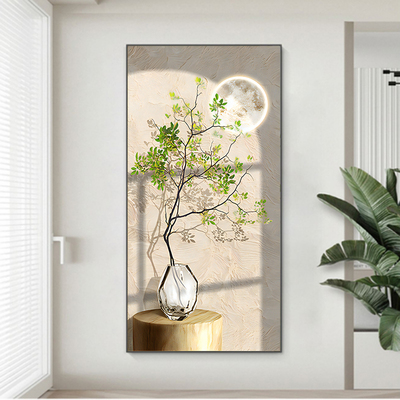 走廊过道装饰画治愈系新中式