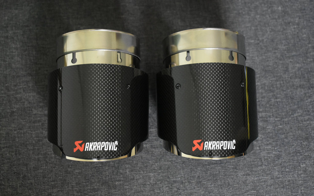 雪佛兰12 13 14款迈锐宝碳纤维天蝎AK尾喉 排气管改装碳纤尾气罩