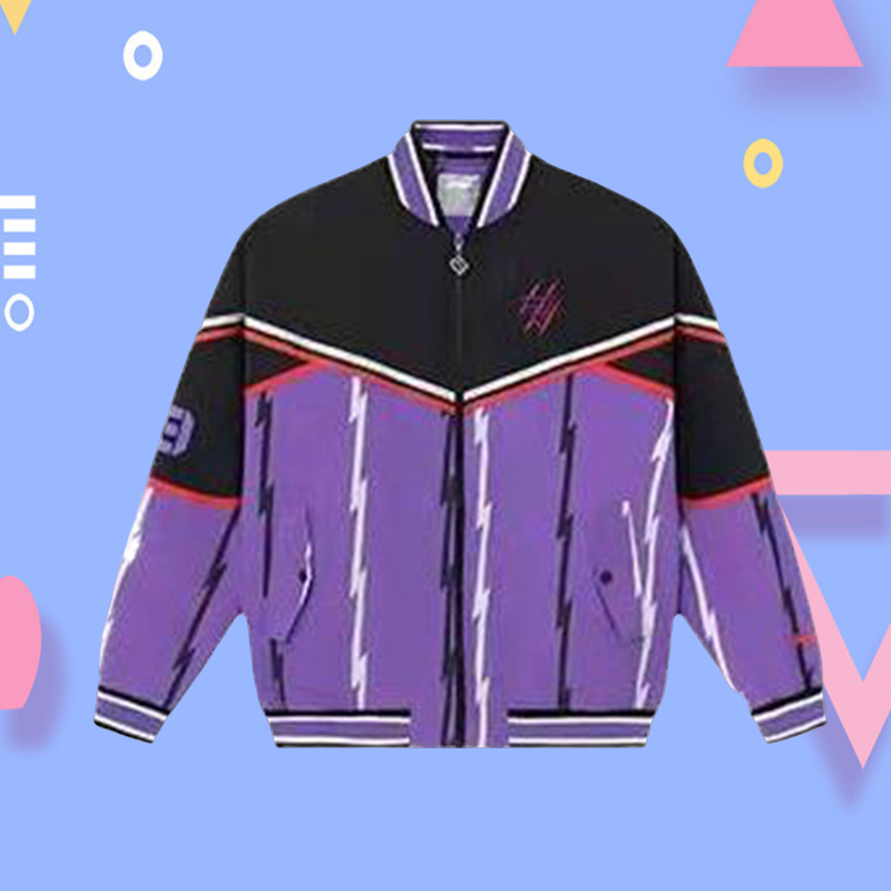 李宁正品新款篮球系列男女同款运动宽松休闲棉外套夹克AJDR545